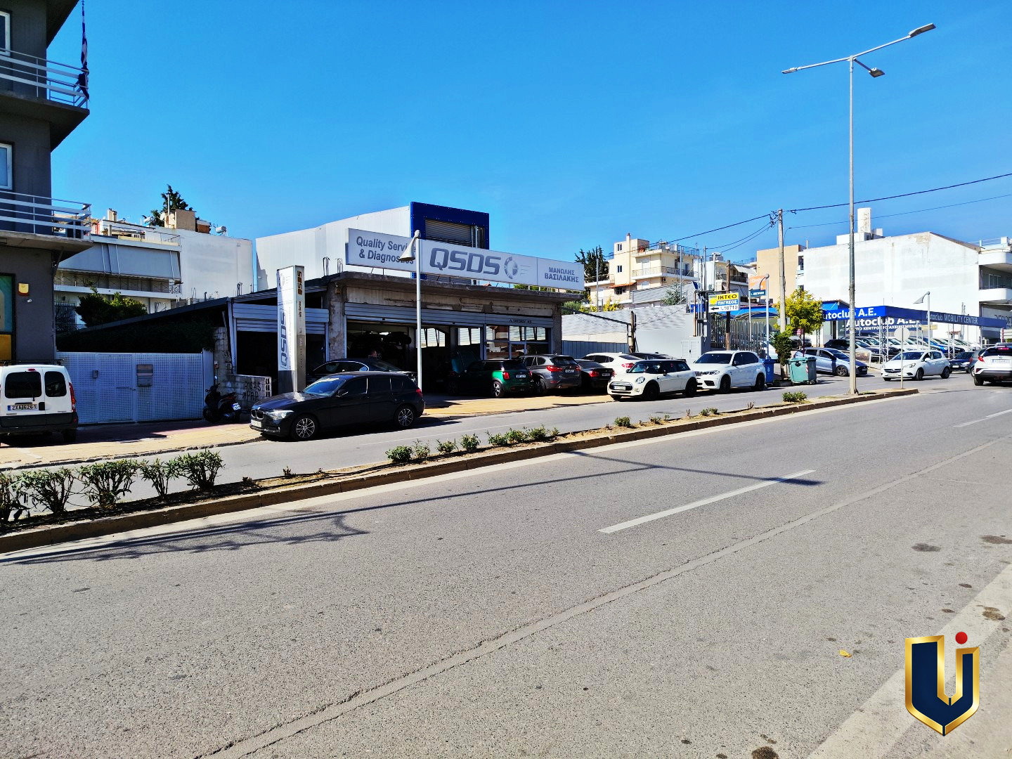 Commercial Property Frontage on Tatoiou Avenue, Metamorfosi | Urban Keys | 150-1071 Roadside view of a commercial property on Tatoiou Avenue in Metamorfosi, Attica.